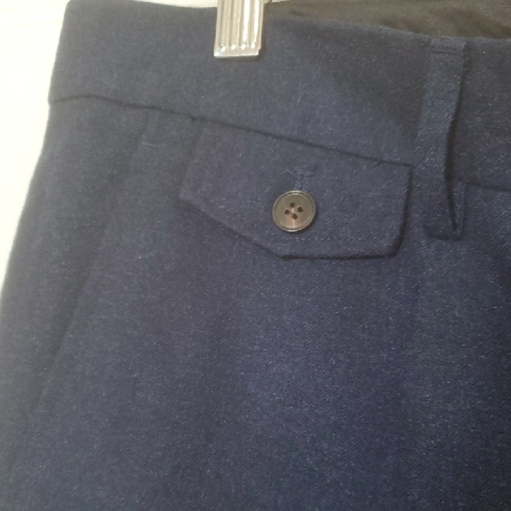 Cigar Couture Classic Mens Single Pleat Dress Pants Navy 38 X 27 - Picture 3 of 10